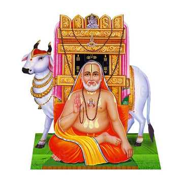Sri Ragavendra with Goumatha Photo Cut