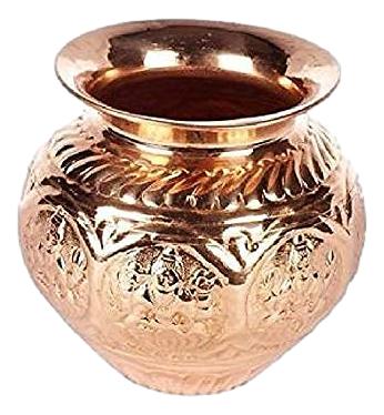 Copper Ashtalakshmi Kalash Sombu Lota