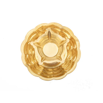 Brass Lamp With Plate