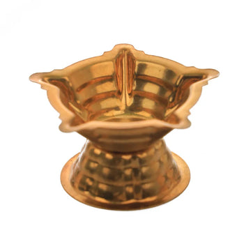 Brass Five Face Diya