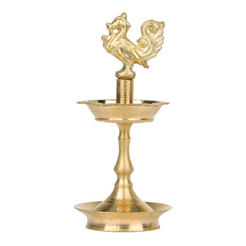 Brass Lamp - 5 Inches | Annam Design Vilakku