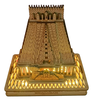 Srirangam Renganatha Swaamy Temple Wooden With LED Light / For home and gifting purpose
