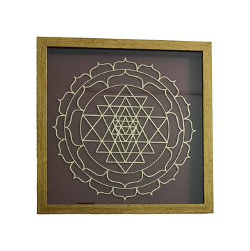Auspicious Sri Chakra Wall Hanging For Prosperity and Positivity