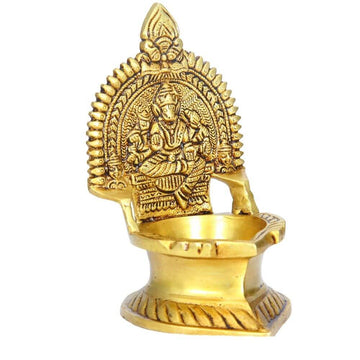 Brass Antiqe Varahi Vilakku