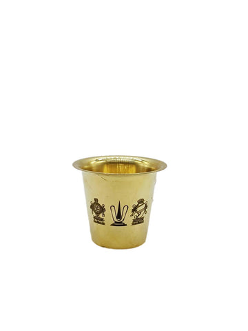 Vadakalai Tiruman Brass Tumbler
