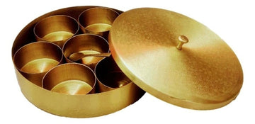 Brass Masala Box
