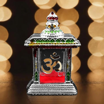 Small Home Temple / Mandir / Mantapam For Decor / Car Dashboard / Bulk Gifting / 5 inches