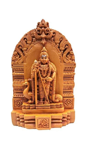 Murugan With Peacoack Wood Finish