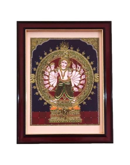 Sri Chakrathazhwar Antiqe Photo Frame