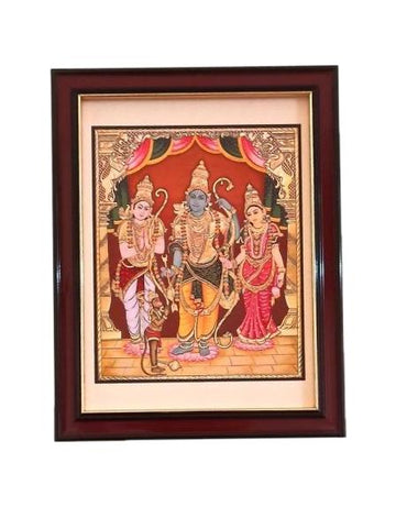 Sri Kothanda Ram Antiqe Photo Frame