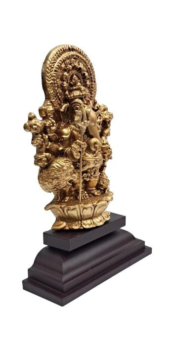 Shubh Drishti Ganesha on Lion
