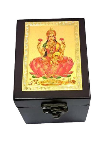 Wooden Lakshmi Pooja Box