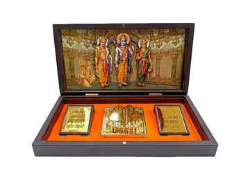 Multicolour Sri Ram Parivar Padam Box