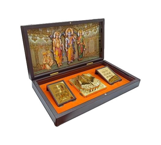 Multicolour Sri Ram Parivar Padam Box