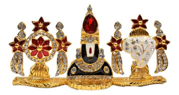 Tirupathi Balaji With Sangu Chakaram Dashboard