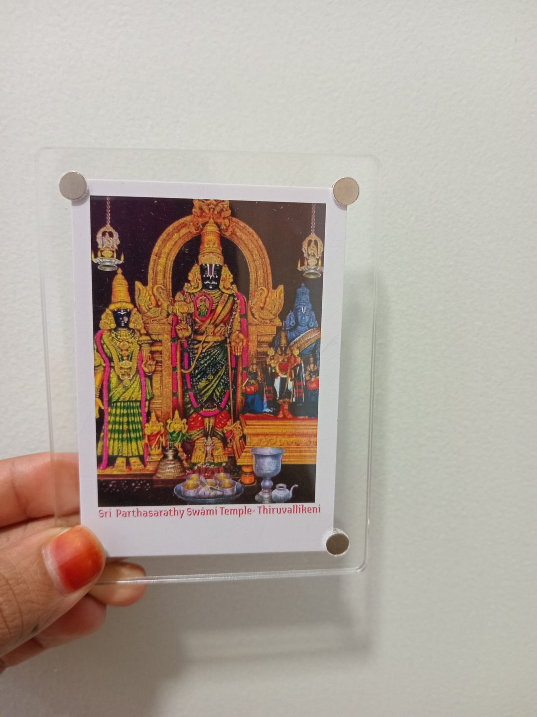 Polaroid Fridge Magnet Parthasarathy Perumal