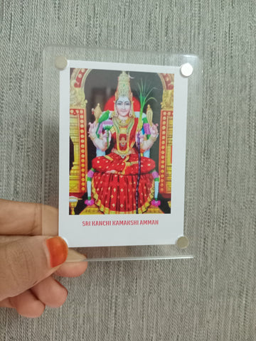 Polaroid Fridge Magnets Sri Kanchi Kamatchi Amman