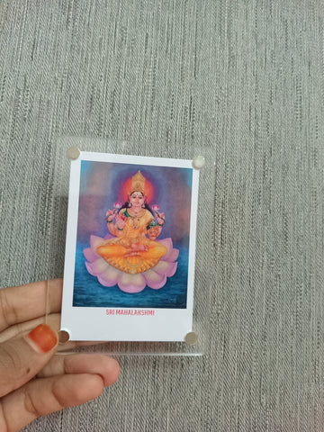 Polaroid Fridge Magnets Sri Mahalakshmi