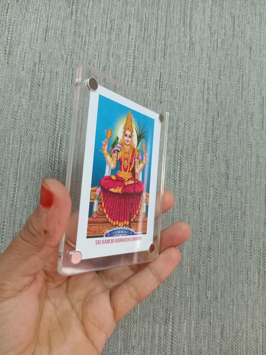 Polaroid Fridge Magnets Sri Kamakshi Amman