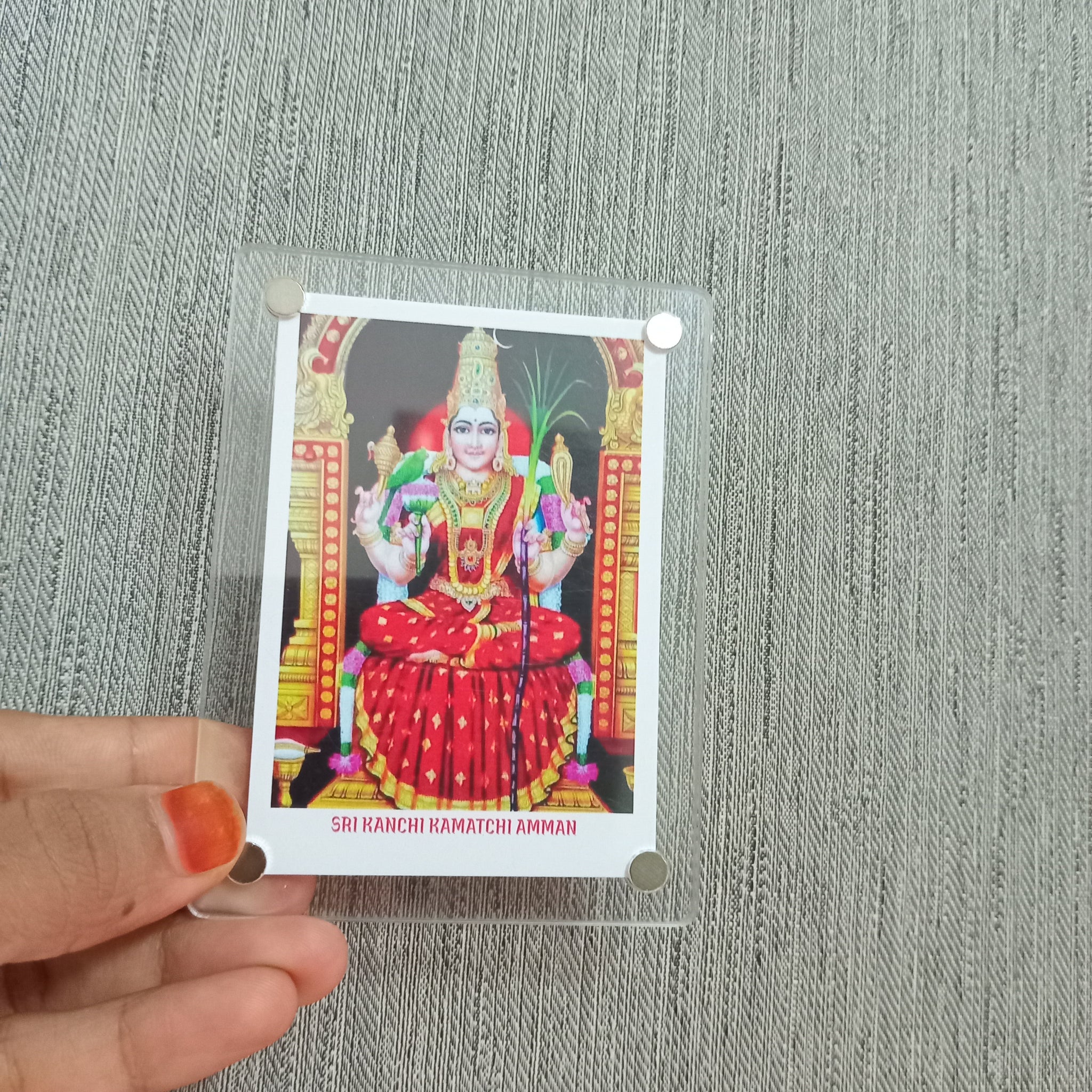 Polaroid Fridge Magnets Kanchi Kamatchi Amman