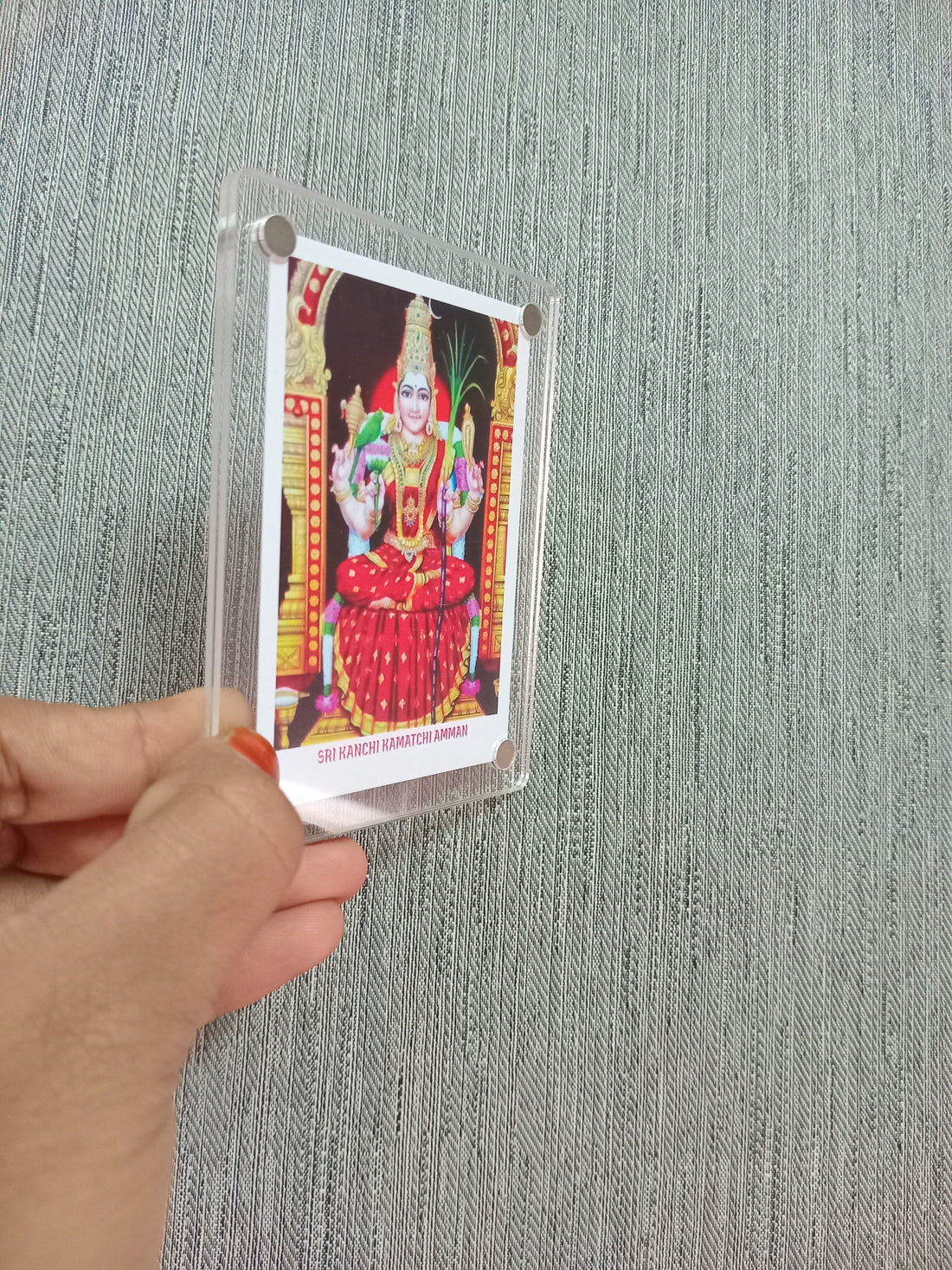 Polaroid Fridge Magnets Kanchi Kamatchi Amman