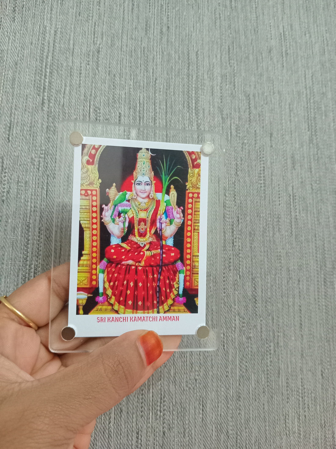 Sri Kanchi Kamakshi Amman Magnet / 4 Variants / Best Occasional Return Gift