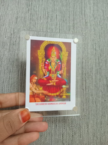Polaroid Fridge Magnets Sri Kanchi Kamakshi Amman