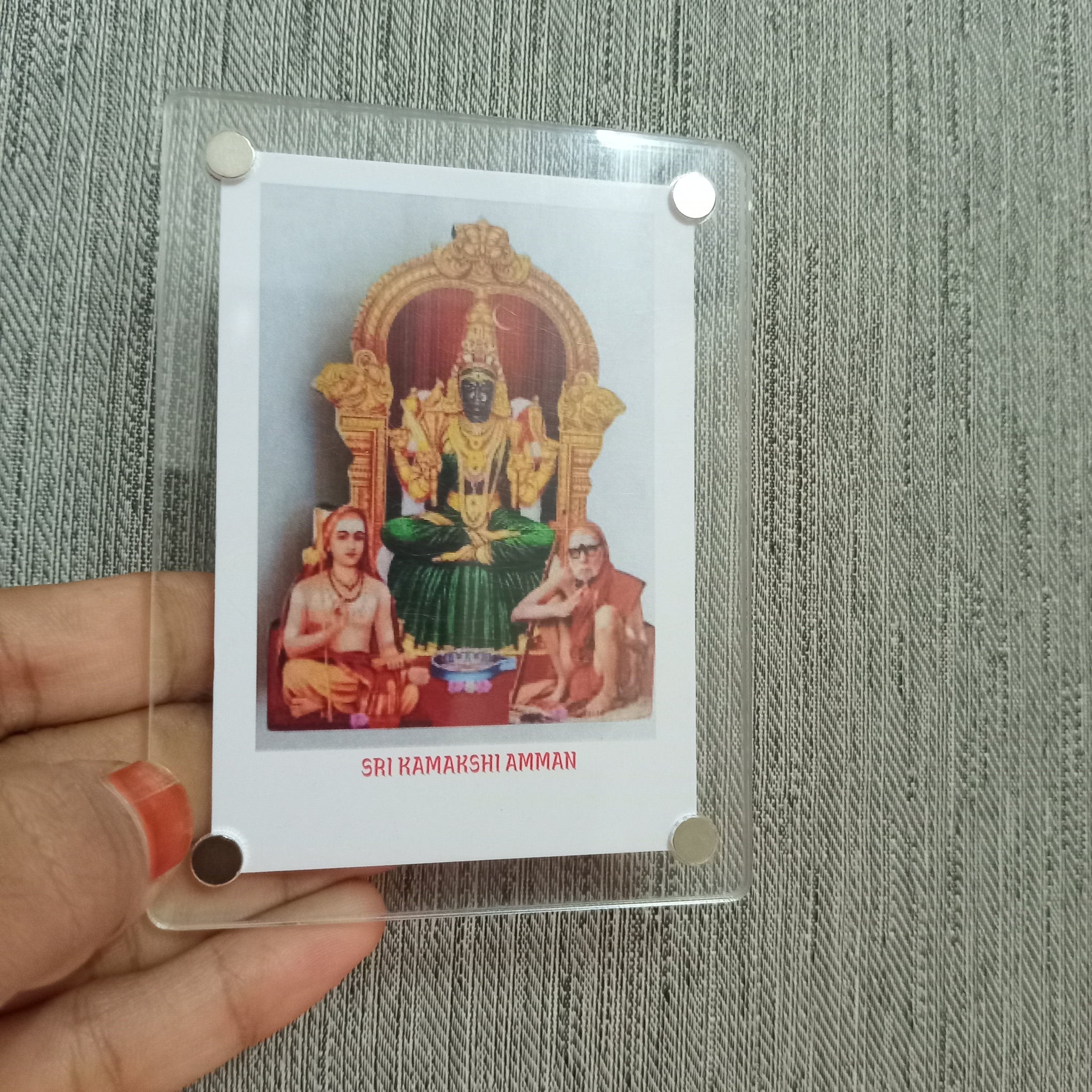 Polaroid Fridge Magnets Sri Kamakshi Amman