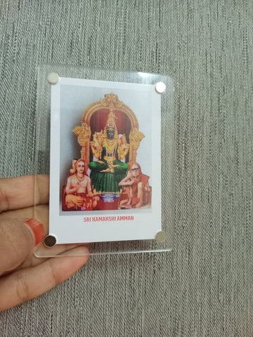 Polaroid Fridge Magnets Sri Kamakshi Amman
