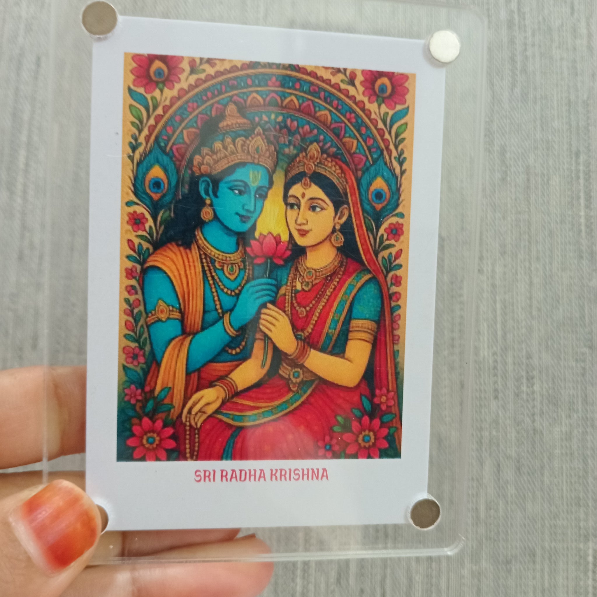 Sri Radha Krishna Magnet  / Best Occasional Return Gift
