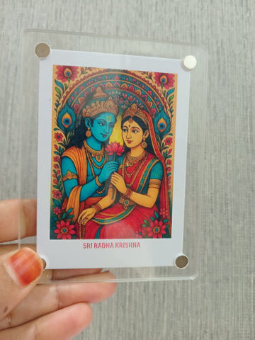 Sri Radha Krishna Magnet  / Best Occasional Return Gift