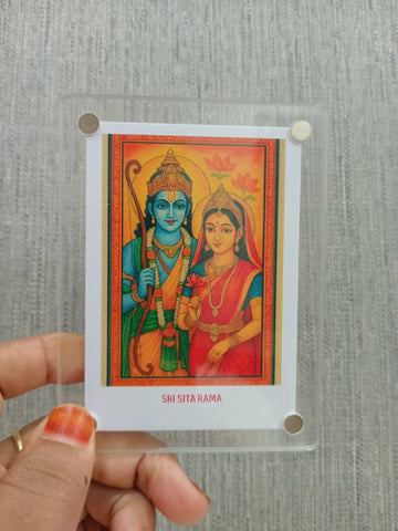 Sri Ramar Sita / Fridge Magnet / Return Gift / 5 Variants