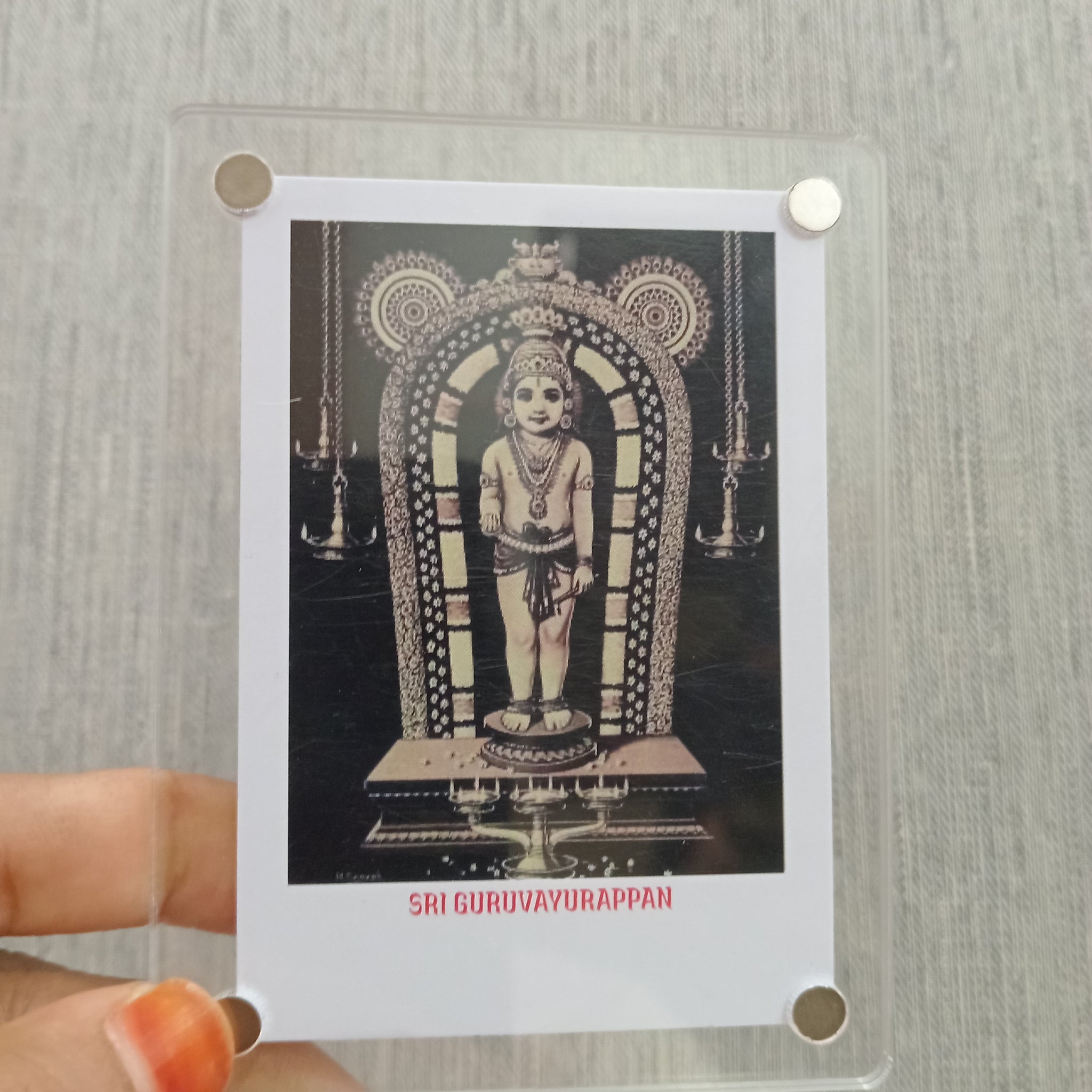 Sri Gopala Krishnan / Fridge Magnet / Return Gift / 3 Variants