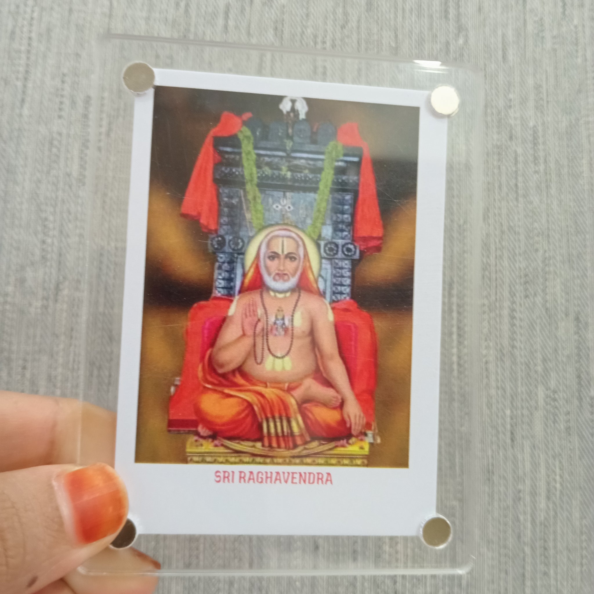 Sri Raghavendra Swamy Magnet / 2 Variants / Best Occasional Return Gift