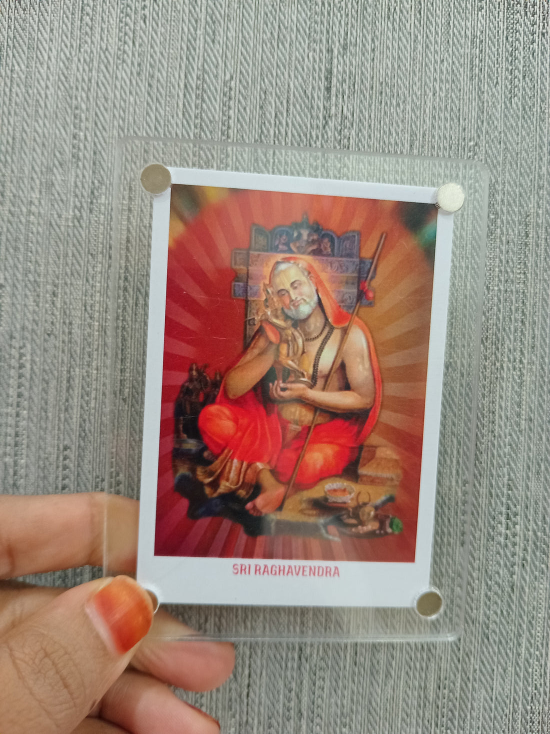 Sri Raghavendra Swamy Magnet / 2 Variants / Best Occasional Return Gift