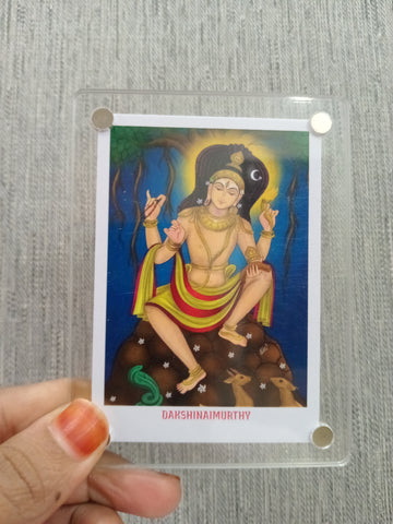 Sri Dhakshinamoorthy Magnet / 2 Variants / Best Occasional Return Gift