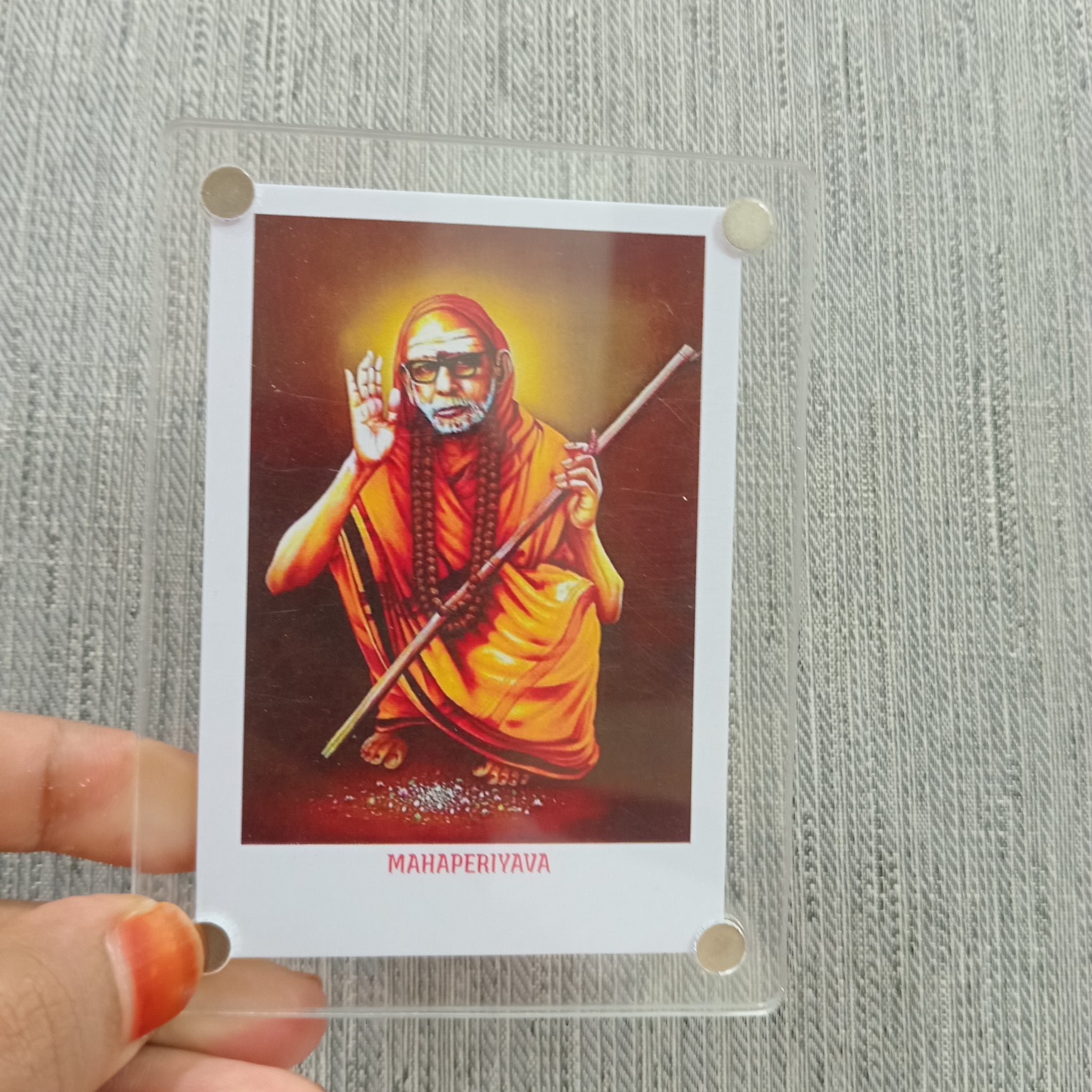 Sri Kanchi Mahaperiyava Magnet / 2 Variants / Best Occasional Return Gift