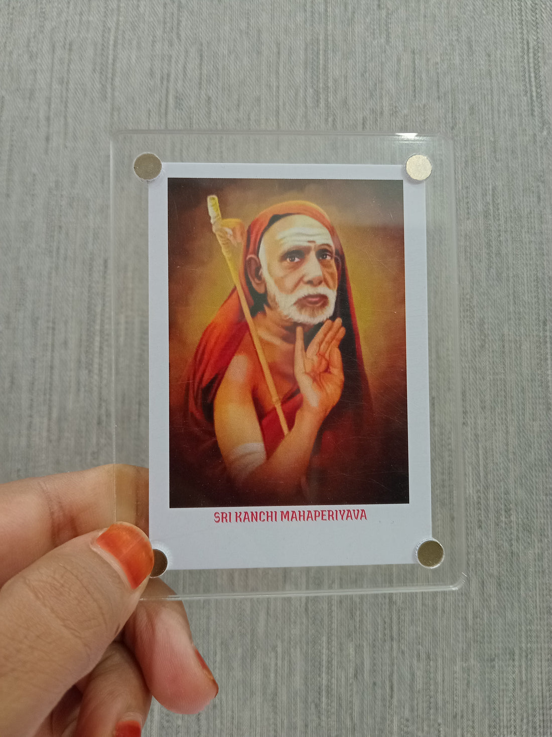 Sri Kanchi Mahaperiyava Magnet / 2 Variants / Best Occasional Return Gift
