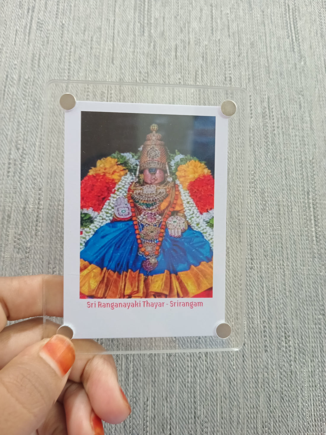 Srirangam Ranganayaki Thayar Magnet / 4 Variants / Best Occasional Return Gift