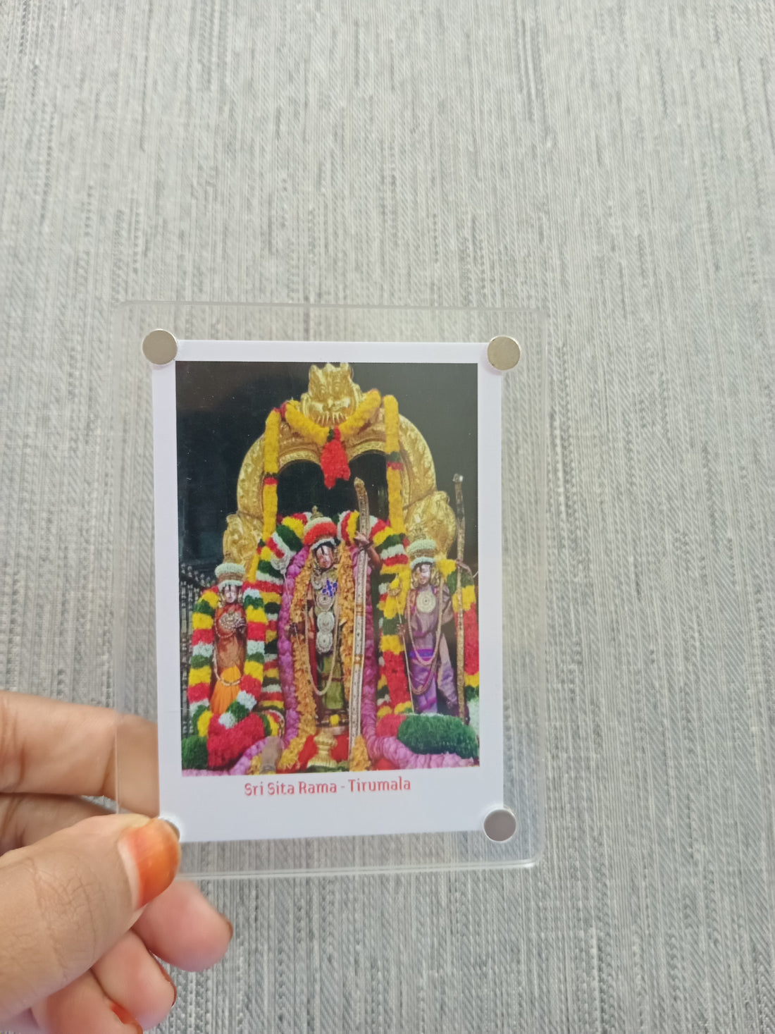 Sri Sridevi Bhudevi Sametha Malayappa Swami Magnet / 6 Variants / Best Occasional Return Gift