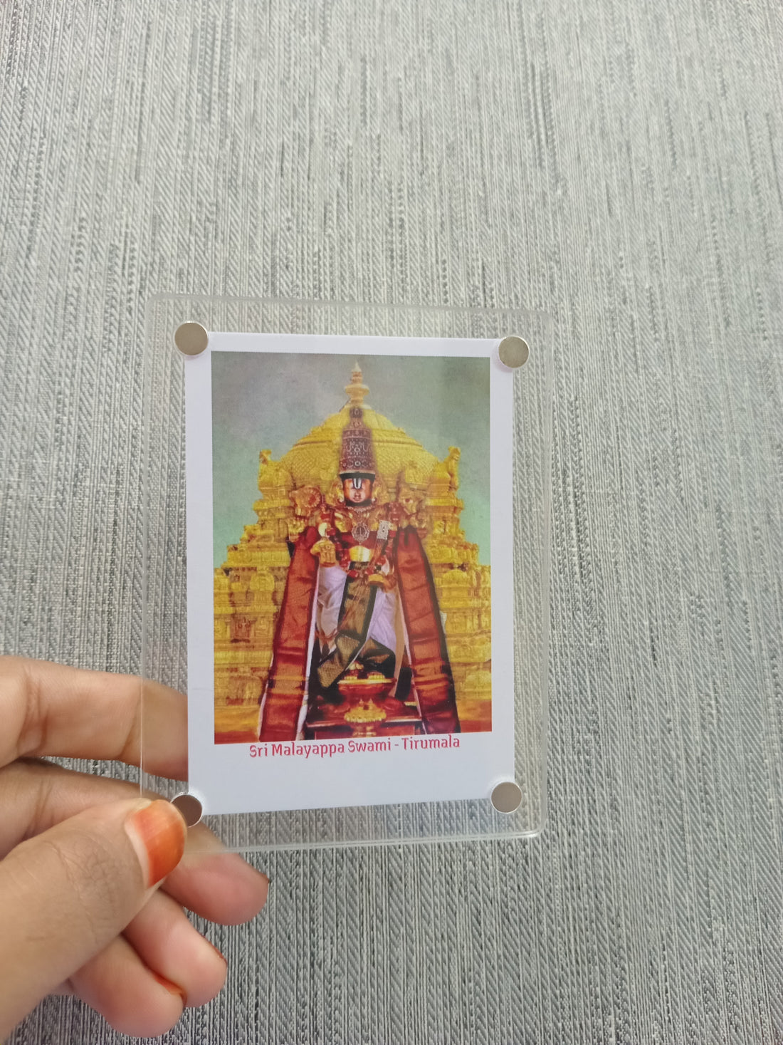 Sri Malayappa Swami-Tirumala Magnet / 6 Variants / Best Occasional Return Gift