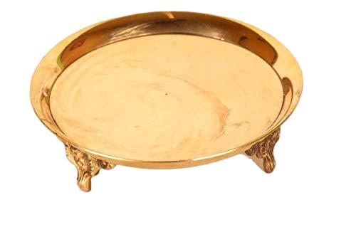 Brass Handcrafted Mukkali Stand