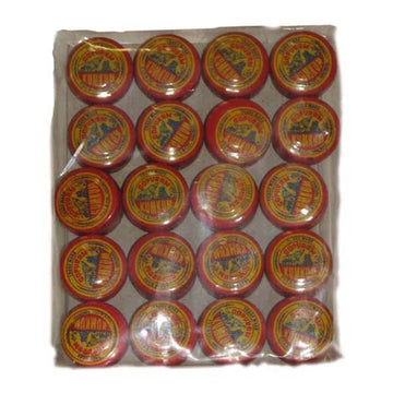 Gopuram Kumkum Red Small Containers Pack 20pcs