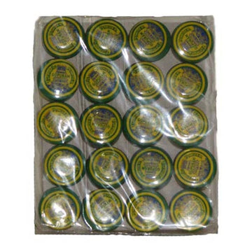 Gopuram Turmeric Small Containers Pack 20 Pcs