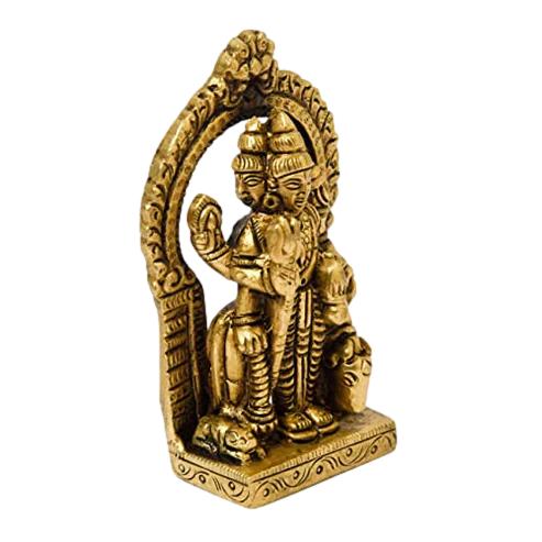 Brass Datatraya with Prabhavali