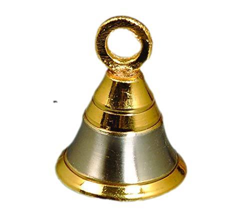 Brass Hanging Bell Silver Golden