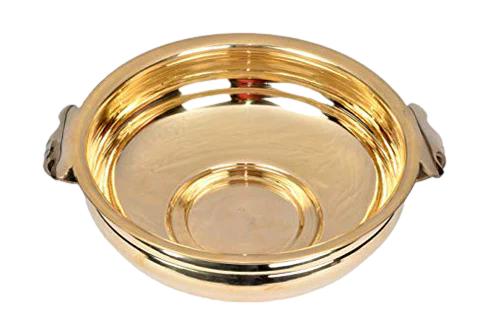 Decor Pure Brass Plain Design Urli