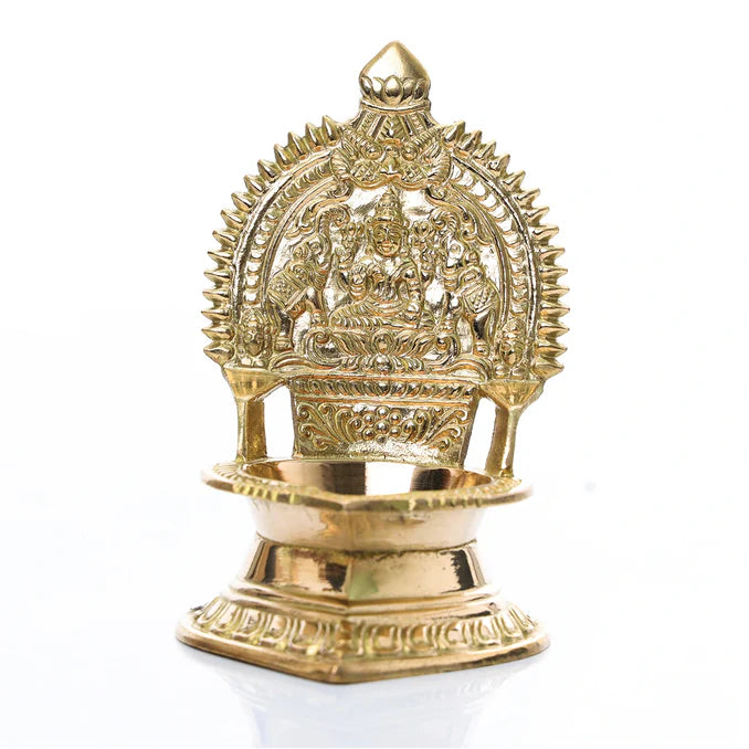 Brass Gajalakshmi Vilaku