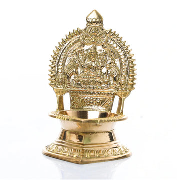 Brass Gajalakshmi Vilaku