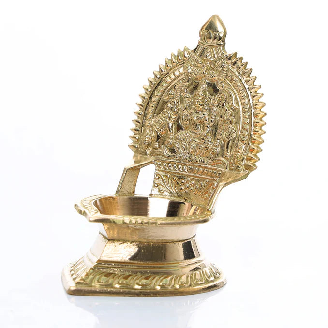 Brass Gajalakshmi Vilaku